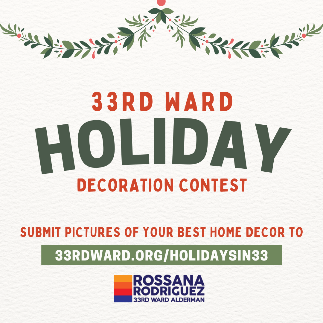 33rd Ward Newsletter – Dec. 10, 2021